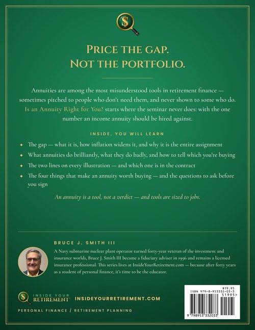 Is an Annuity Right for You? — back cover